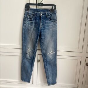 Moussy Women's Straight Leg Jeans - Blue